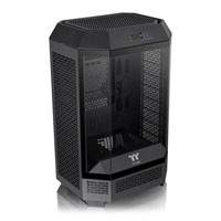 Thermaltake The Tower 300 Black Micro Tower Tempered Glass PC Gaming Case