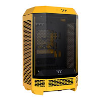 Thermaltake The Tower 300 Bumblebee Micro Tower Tempered Glass PC Gaming Case