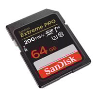 SanDisk 64GB Extreme PRO SDHC/SDXC UHS-I Memory Card