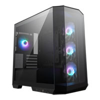 MSI MAG PANO M100R PZ Micro-ATX Tower Tempered Glass PC Gaming Case Black