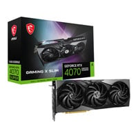 MSI NVIDIA GeForce RTX 4070 SUPER 12GB GAMING X SLIM Ada Lovelace Graphics Card