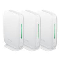 3 Pack - Zyxel Multy M1 WiFi 6 AX1800 Dual-Band Whole Home WiFi System