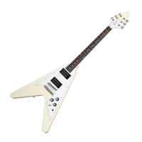 Gibson 70s Flying V Classic White