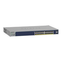 NETGEAR 24-Port Desktop Switch with 24-Port PoE+