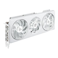 PowerColor AMD Radeon RX 7800 XT 16GB Hellhound Spectral White Edition RDNA3 Open Box Graphics Card