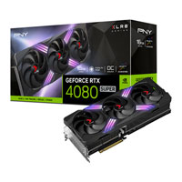PNY NVIDIA GeForce RTX 4080 SUPER 16GB XLR8 Gaming VERTO OC Ada Lovelace Graphics Card