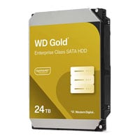 WD Gold 24TB 3.5" Enterprise SATA HDD/Hard Drive 7200rpm