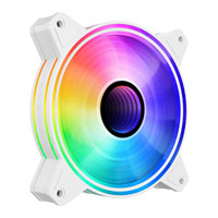 CiT Pro CF120 120mm ARGB White Dual-Ring Infinity Fan