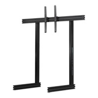 NLR Elite Freestanding Single Monitor Stand - Black Edition
