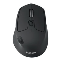 Logitech Mouse M720 Triathlon Multi-Device Wireless Black Mouse