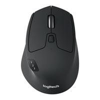 Logitech Mouse M720 Triathlon Multi-Device 2.4Hz/BT Wireless Black Mouse