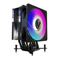 Vida Boreas Intel/AMD Black CPU Cooler with Dual 120mm Fans