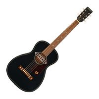 Gretsch Jim Dandy Deltoluxe Parlor Acoustic-electric Guitar - Black