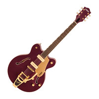 Gretsch  Electromatic™ Pristine LTD Center Block Double-Cut with Bigsby,  Dark Cherry Metallic