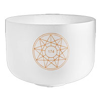 Meinl 12" Solfeggio Crystal Singing Bowl 174 HZ - SOLCSB12-174