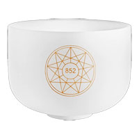 Meinl Sonic Energy Solfeggio Crystal Singing Bowl 10", La 852 Hz, Note G#4