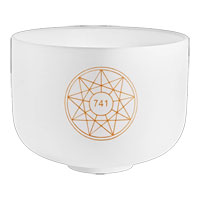 Meinl 10" Solfeggio Crystal Singing Bowl SOL 741 HZ - SOLCSB10-741