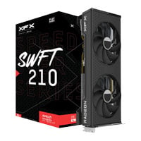 XFX AMD Radeon RX 7600 XT Speedster SWFT 210 16GB GDDR6 Graphics Card