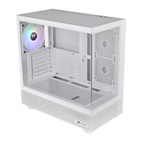 Thermaltake View 270 TG ARGB Mid Tower Tempered Glass PC Gaming Case Snow White