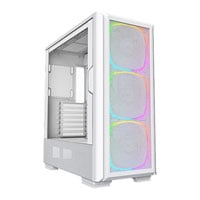 Montech SKY TWO GX White Mid Tower Tempered Glass Case with 3x 140mm ARGB Fans