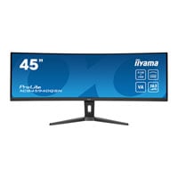 iiyama Prolite 45" Ultra-Wide 32:9 Quad QHD 165Hz Adaptive Sync Curved VA Monitor USB-C Dock