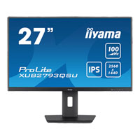 iiyama ProLite 27" WQHD 100Hz FreeSync IPS Black Monitor