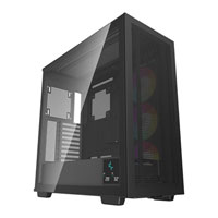 DeepCool MORPHEUS Tempered Glass Full Tower Black Open Box Gaming Case