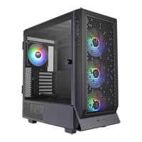 ThermalTake Ceres 500 TG ARGB Black Mid Tower Open Box PC Case