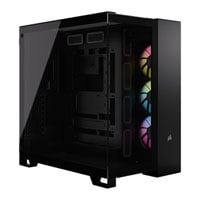 Corsair 6500X RGB Black Dual Chamber Tempered Glass Mid Tower PC Case