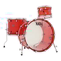 Natal Arcadia Acrylic Shell Pack 12,16,22 - Transparent Red