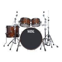 Natal Originals Walnut Shell Pack 10", 12", 16", 22" - Natural Walnut