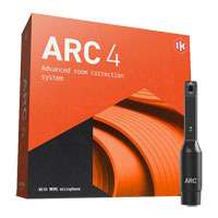 IK Multimedia ARC 4 – Includes ARC 4 Software + MEMS Measurement Microphone