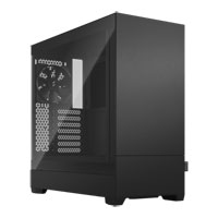 Fractal Pop Silent Black Mid Tower Tempered Glass Open Box PC Case