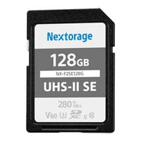 Nextorage V60 UHS-II SD Card SE Series (128GB)