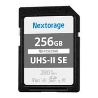 Nextorage V60 UHS-II SD Card SE Series (256GB)