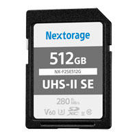 Nextorage V60 UHS-II SD Card SE Series (512GB)