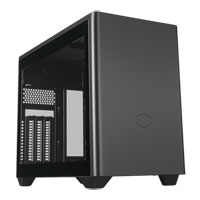 Cooler Master MasterBox NR200P V2 Mini-ITX Tempered Glass PC Gaming Case Black