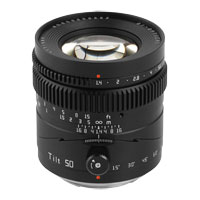 TTArtisan 50mm F1.4 Tilt Lens