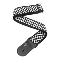 D'Addario Nylon Woven Guitar Strap, Check Mate