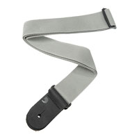 D'Addario Polypro Guitar Strap, Silver