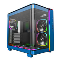 Montech KING 95 PRO Blue Mid Tower Open Box PC Case