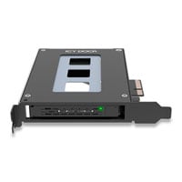 ICY DOCK ToughArmor MB111VP-B U.2/U.3 PCIe 4.0 NVMe SSD to PCIe 4.0 x4 Slot Adapter Card