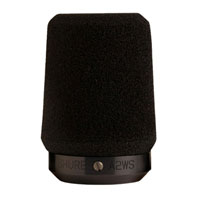 (Open Box) Shure - A2WS-BLK Locking Microphone Windscreen for SM57 & 545 (Black)