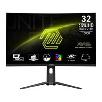 MSI MAG 321CUP 31.5" UHD 160Hz Adaptive Sync Curved HDR Gaming Monitor