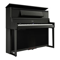 Roland LX-9-CH Luxury Upright Piano - Charcoal Black