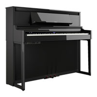 Roland LX-6-PE Luxury Upright Piano - Polished Ebony