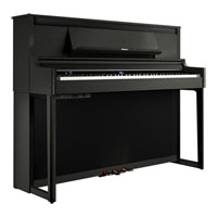 Roland LX-6-CH Luxury Upright Piano - Charcoal Black