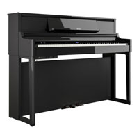 Roland LX-5-PE Upright Piano - Polished Ebony