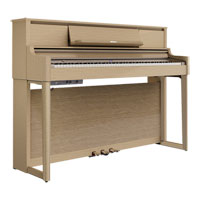 Roland LX-5-LA Upright Piano - Light Oak