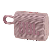 JBL GO 3 Compact Waterproof Portable Bluetooth Speaker Pink